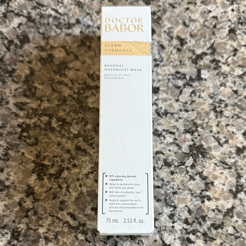 Doctor Babor Cleanformance Renewal Overnight Mask - White